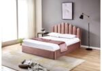 160/200 Doha Velvet Bed with Storage - Image 2
