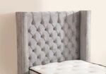 90x190 Children's Storage Bed CLOUTE - Tufted Velvet - Image 5