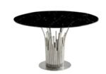 EVE Round Black Marble Dining Table - Image 3