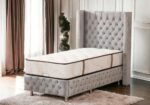 90x190 Children's Storage Bed CLOUTE - Tufted Velvet