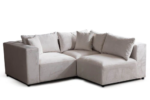 Azra Modular Sofa in Off-White Velvet - Image 13
