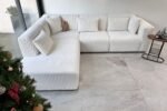 Coco Doudou Sofa, Off-White Ribbed - Image 3