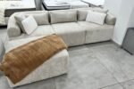 Mila Modular Sofa in Marbella Cream Fabric - Image 3