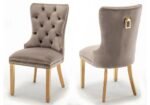 LORA gold upholstered chair - Image 2
