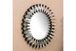 Christopher Knight Home Circular Wall Mirror Elaina, Clear/Mirror