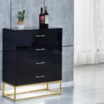 Alya Lacquered Chest of Drawers