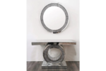 E Round Mirror Only 90cm