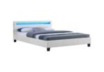 LED Bed with White Slatted Base - Image 5