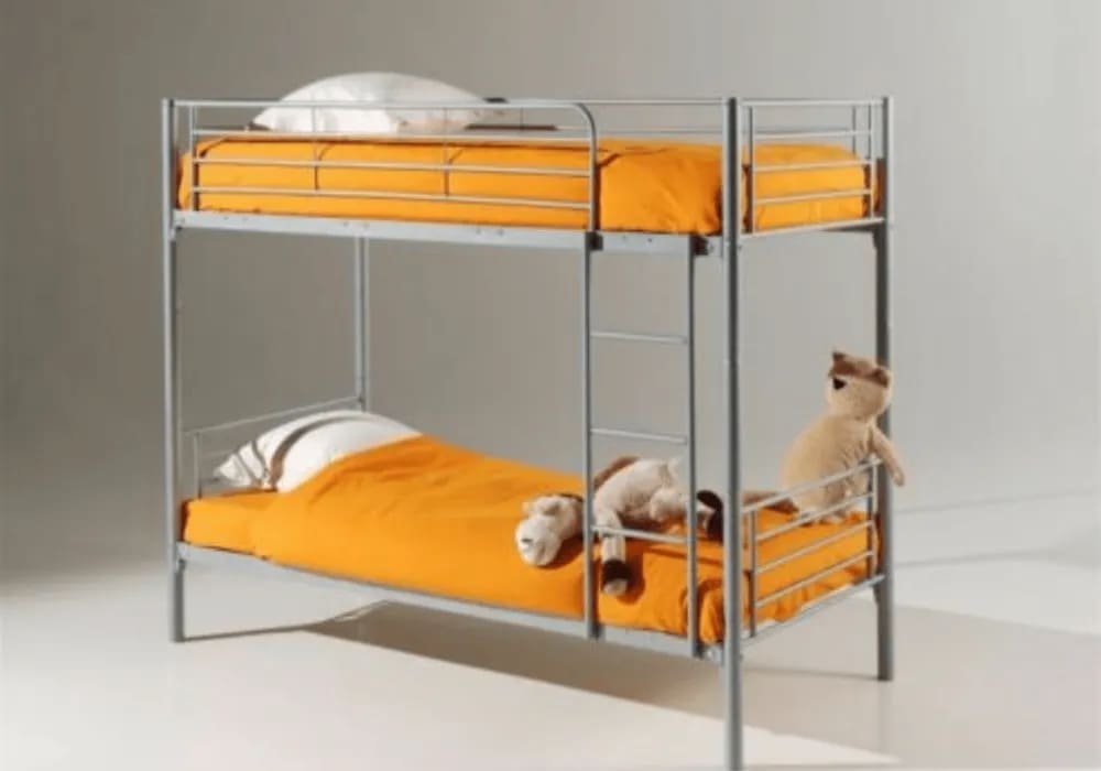 Chrome 1+1 Bunk Bed