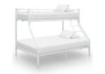 White 2+1 Bunk Bed