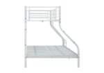 White 2+1 Bunk Bed - Image 2