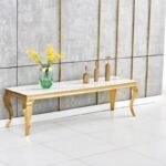 Baroque Gold TV Stand 160x45x45 CM
