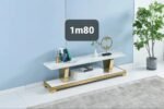 Marble TV Stand 180x40x49