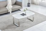 Lola Silver Marble Coffee Table