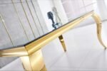 Baroque Dining Table Gold Mirror - Image 3