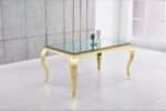 Baroque Dining Table Gold Mirror