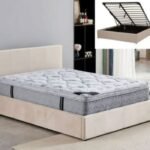 160x200 Simply Velvet Storage Bed