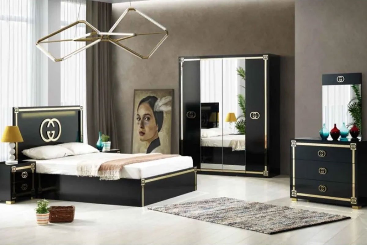 Gugi Soft Grey Bedroom