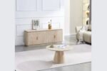 Baieta Beige TV Stand 160x40x60 cm