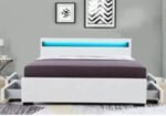 Bed Drawers with White LED Lighting