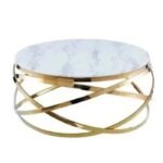 Gold Marble Coffee Table