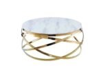 Gold Marble Coffee Table - Image 3