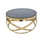 Gold Marble Coffee Table - Image 4