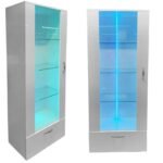 LED Lacquered Wood Display Case REF