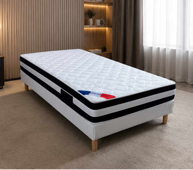 Sommier 90x190 cm en Stock Confort Durable – Haute Qualité – Image 3