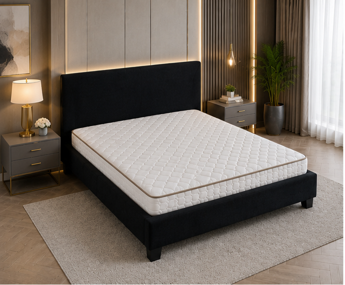 Lit Double 140x190 cm – Confort Optimal, Design Contemporain et Structure Solide – Image 2