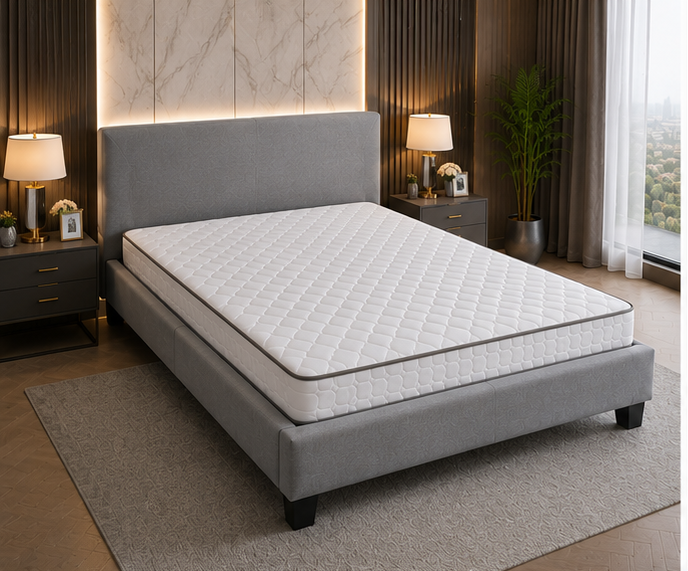Lit Queen Size 160x200 cm – Mobilier Élégant avec Finition Haut de Gamme et Excellente Durabilité – Image 2