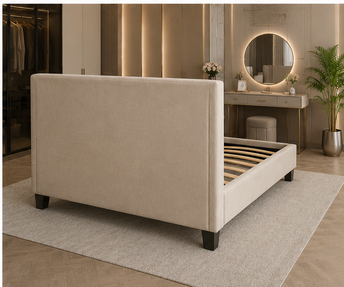 Lit 160x200 cm – Design Moderne, Structure Robuste et Confort Premium pour Chambre Adulte – Image 5