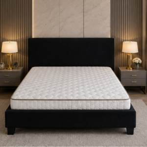 Lit Double 140x190 cm – Confort Optimal, Design Contemporain et Structure Solide