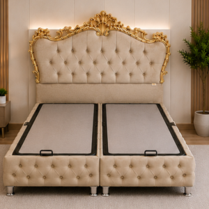 Lit Coffre Victoria – Lit 2 Places avec Coffre - lit 140x190 cm - lit coffre 140x190cm
