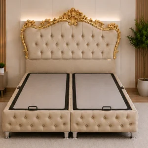 Lit Coffre Victoria – Lit 2 Places avec Coffre - lit 140x190 cm - lit coffre 140x190cm
