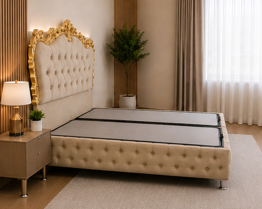 Lit Coffre Victoria – Lit 2 Places avec Coffre - lit 140x190 cm - lit coffre 140x190cm – Image 4