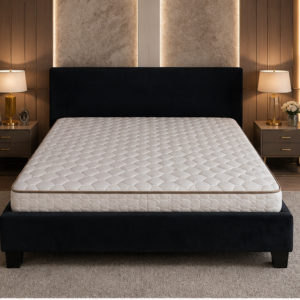 Lit Double 160x200 cm – Confort Optimal, Design Contemporain et Structure Solide