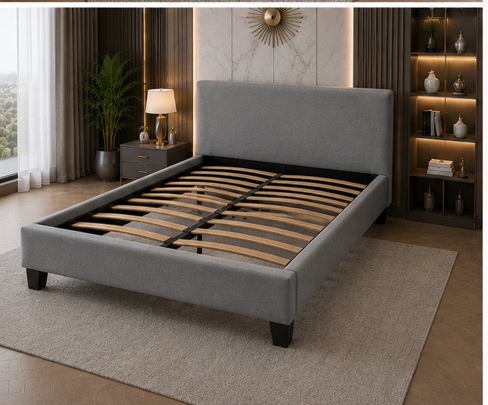 Lit Queen Size 160x200 cm – Mobilier Élégant avec Finition Haut de Gamme et Excellente Durabilité – Image 4