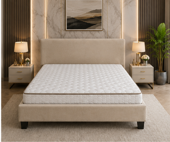 Lit 160x200 cm – Design Moderne, Structure Robuste et Confort Premium pour Chambre Adulte