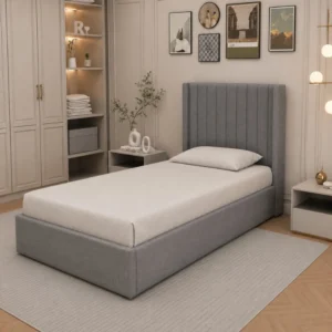 Lit Coffre 90x190 cm Design Moderne – Sommier Inclus et Grand Coffre - Lit Coffre 1 Place