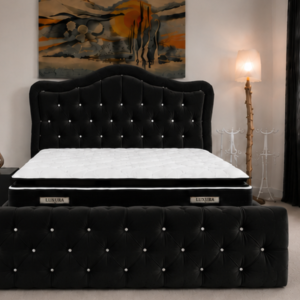 Lit Sommier 160x200 cm Design Moderne - Lit Sommier 160x200cm