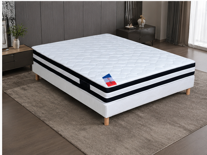 Sommier 140x190 cm Pas Cher Design Moderne – Haute Qualité – Image 4