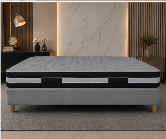 Sommier 160x200 cm Premium – Structure Renforcée, Design Élégant et Qualité Supérieure – Image 3