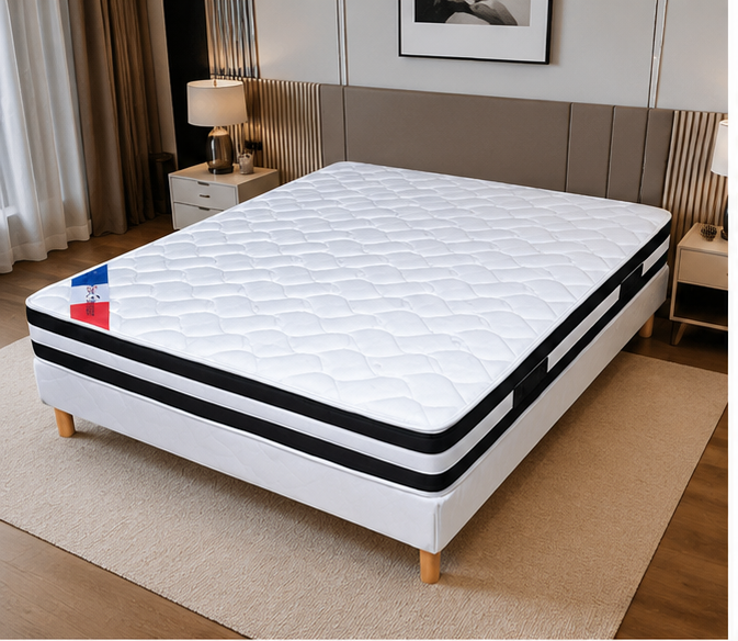 Sommier 160x200 cm Premium – Structure Renforcée, Design Élégant et Qualité Supérieure (Copy) – Image 2