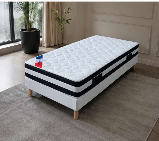 Sommier 90x190 cm en Stock Confort Durable – Haute Qualité