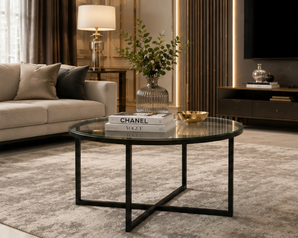 Table Basse Design Élégante pour Salon – Style Contemporain et Finition Premium
