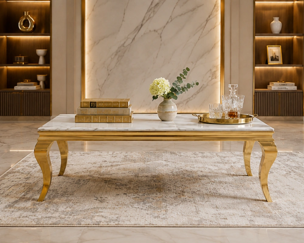 Table Basse Élégante pour Salon Moderne – Design Premium et Style Contemporain