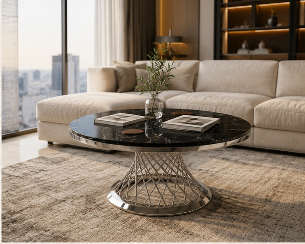 Table Basse Moderne de Luxe – Meuble Design Chic pour Salon et Salle de Séjour – Image 4
