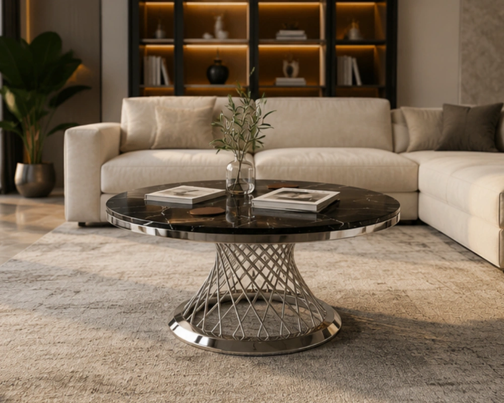 Table Basse Moderne de Luxe – Meuble Design Chic pour Salon et Salle de Séjour – Image 2