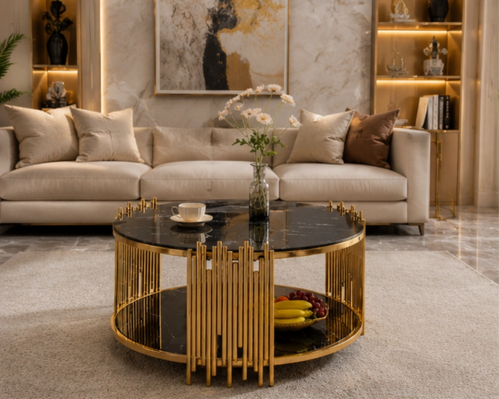 Table Basse Élégante Design pour Salon – Mobilier Moderne et Sophistiqué – Image 4